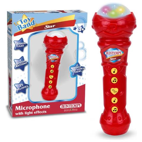 Microfono Karaoke Con Effetti Luminosi - Foto 1
