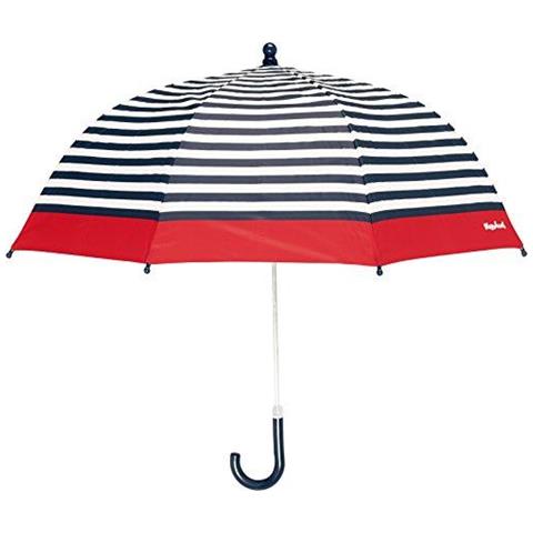 4485-40 Bambini Marittimo Ombrello A Righe Blu (marino Bianco 171) Un Formato - Foto 1