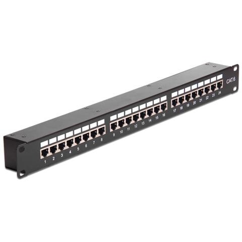 43295, Nero, 1U, Cat6 - Foto 3