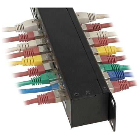 43295, Nero, 1U, Cat6 - Foto 1