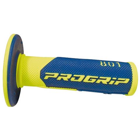 Manopole Cross 801 Dual Density (colore: Giallo Fluo / blu) - Foto 1