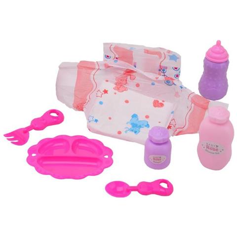 Kit Per La Cura Baby Rose Bambine 15 X 10 Cm Rosa 8 Pezzi - Foto 1