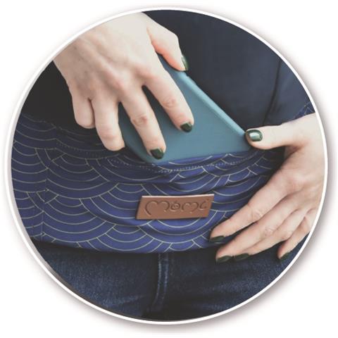 Collet Marsupio Ergonomico Porta Bebe Neonati Traspirante 2 Posizioni Con Cappuccio Retrattile Supporto Fascia Lombare Da 4 Mesi Fino A 20 Kg, Blu - Foto 3