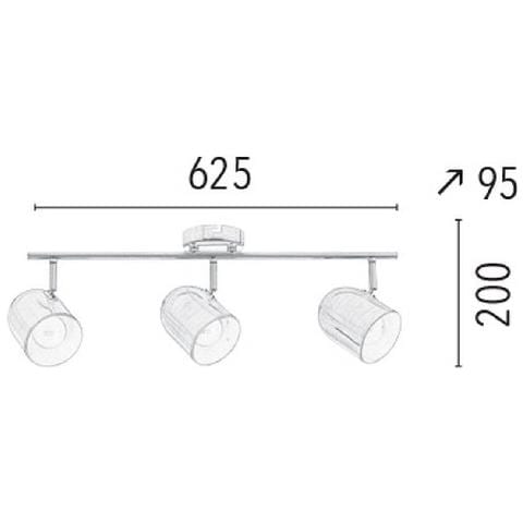 Lampada A Soffitto Olivia - Arredo Design Illuminazione - Per Salotto, Soggiorno, Cucina, Camera, Ufficio - Plafoniera - Argento, Bianco In Metallo - 76 X 76 X 95 - Foto 2