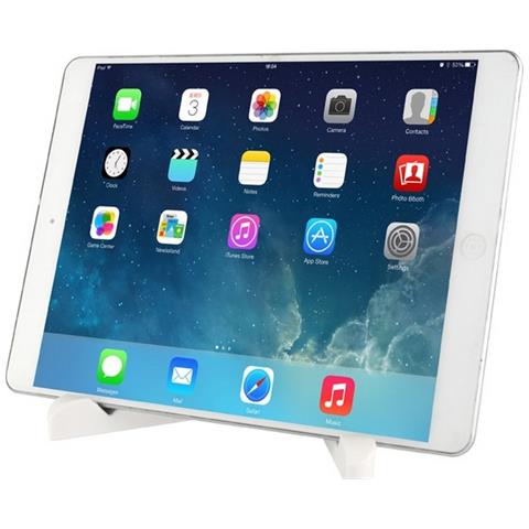 Supporto Pc-stand Li-z55 Da Tavolo Universale Portatile Ripiegabile Per Tablet - Ipad White - Foto 4