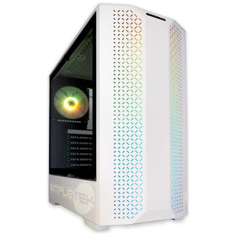 Case Gaming Naos ATX 1 Porta USB 3.0 Colore Bianco (Finestrato) - Foto 1