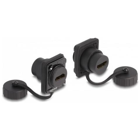 86972 Adattatore Per Inversione Del Genere Dei Cavi Hdmi-a Nero - Foto 1