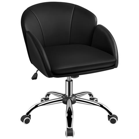 Idealsedie Poltroncina Girevole Ergonomica Da Ufficio – Con Schienale In Rete, Braccioli Regolabili E Ruote Per Parquet