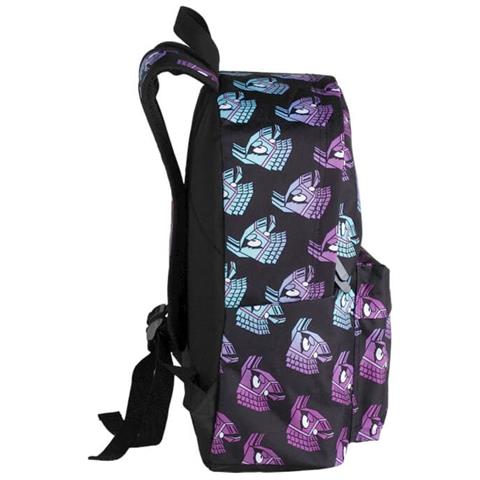 Zaino Scolastico 41cm Fortnite Lama Nero - Foto 1