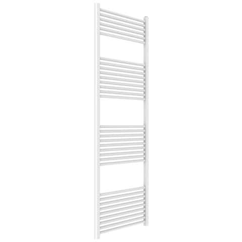 Termoarredo Bagno Scaldasalviette Acciaio Radiatore Calorifero Termosifone Bianco *** Finitura- : Bianco Opaco, Misure : H1800xl600xi550 Mm - Foto 1