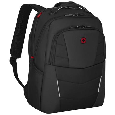 Zaino Per Computer Portatile 17'' Altair Con Tasca Per Tablet, Nero - Foto 2