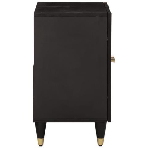 Mobile Lavabo Da Bagno 62x33x58cm In Legno Massello Di Mango - Foto 2