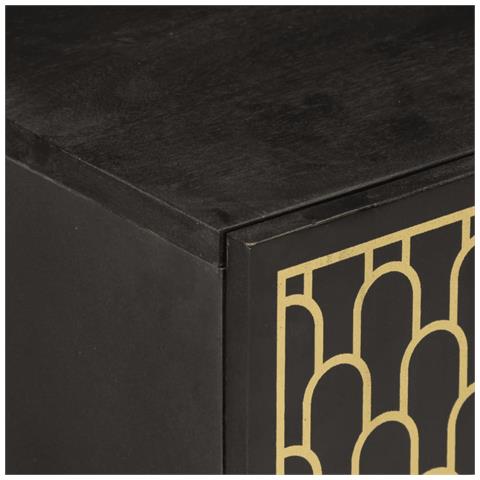 Mobile Lavabo Da Bagno 62x33x58cm In Legno Massello Di Mango - Foto 10