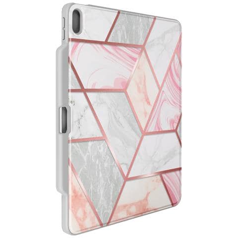 Custodia Per Ipad Air 13 2024 / 13 2025 Copertina Supporto, Bianco / Rosa - Foto 1