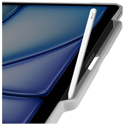 Custodia Per Ipad Air 13 2024 / 13 2025 Copertina Supporto, Bianco / Rosa - Foto 5