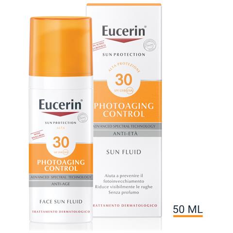 Sun Protection Photoaging Control Fluido Viso Solare Anti-età Spf30 50ml - Foto 1