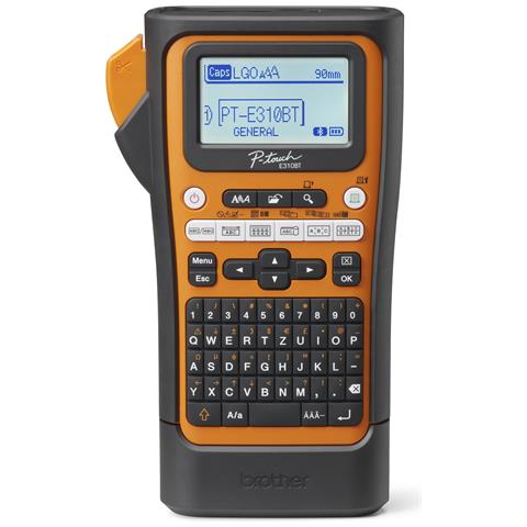PT-E310BTVP stampante per etichette (CD) Trasferimento termico 180 x 180 DPI 20 mm /s Con cavo e senza cavo HSE /TZe Bluetooth AZERTY - Foto 1
