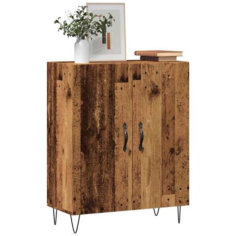 Credenza Legno Antico 69,5x34x90 Cm In Legno Multistrato - Foto 1