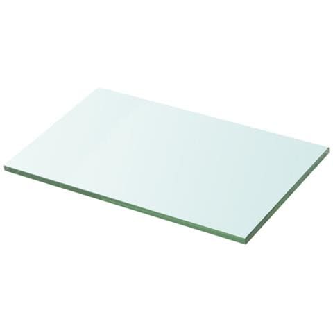 Lusso Casadino -  Mensole In Vetro Trasparente 2 Pz 20x25 Cm - Foto 1