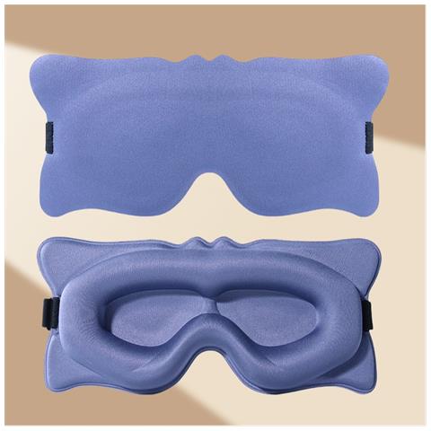 Mascherina Per Dormire Sagomata 3d - Blocco Luce Definitivo Lightpurple - Foto 3