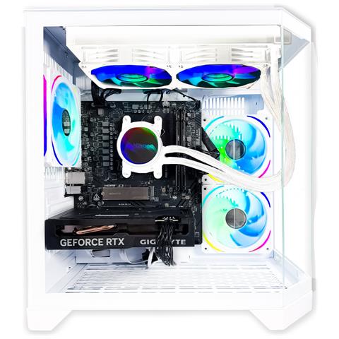 Pc Gaming Avanzato Nitro Bianco - R5 5600x, Rtx 3050 8 Gb, 16 Gb Ddr4, 1 Tb M2, Win11 - Pronto Per Giocare - Foto 2