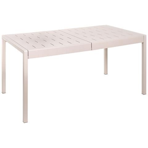 Tavolo Da Pranzo Da Giardino Bartica 154 Cm 84 Cm Beige - Foto 2