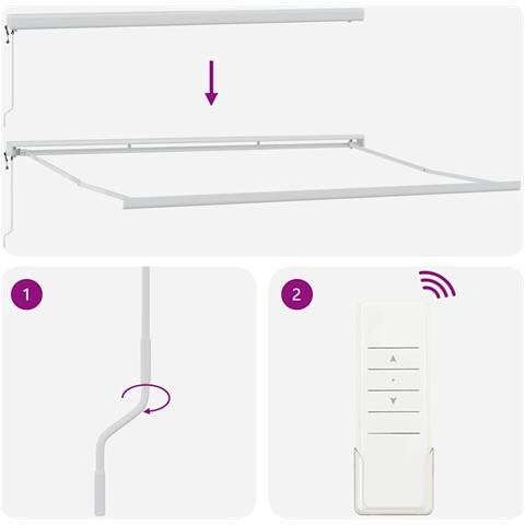 Tenda Retrattile Multicolore 500 × 300 cm Tessuto, Metallo - Foto 9