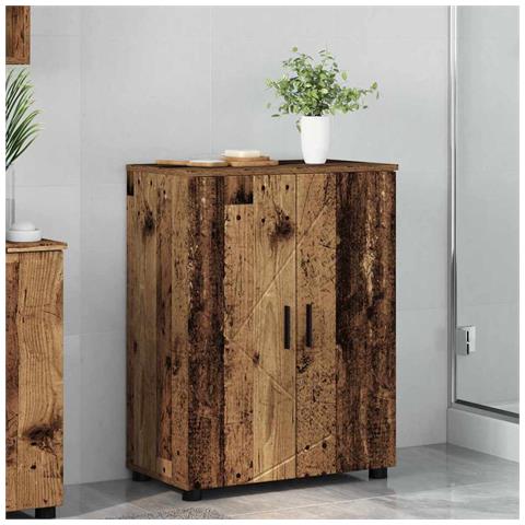 Mobile da Bagno Legno vecchio 60 x 35 x 80 cm Legno multistrato - Foto 2