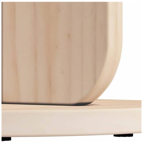 Tavolo laterale Naturale 39.5 x 39.5 x 53.5 cm - Foto 9