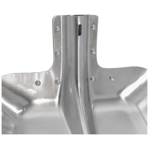 Testa di Pala 4 pcs Argento 45 x 38 cm Alluminio - Foto 9