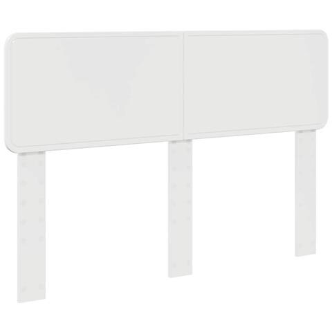 Testiera con testiera Bianco Lucido 140 cm Legno multistrato - Foto 1