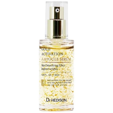 , Gold Activation, Oro 24k, Detossificante, Siero, Per Il Viso, 50 Ml - Foto 1