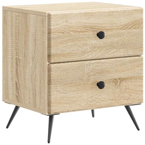 Armadio da Notte con cassetto Rovere Sonoma 43 x 34,5 x 47,5 cm - Foto 1