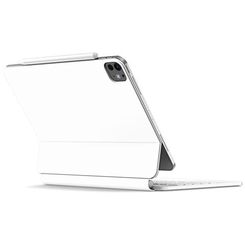 Custodia con Tastiera per Apple iPad Pro 11 - Pelle, Bianco - Foto 2