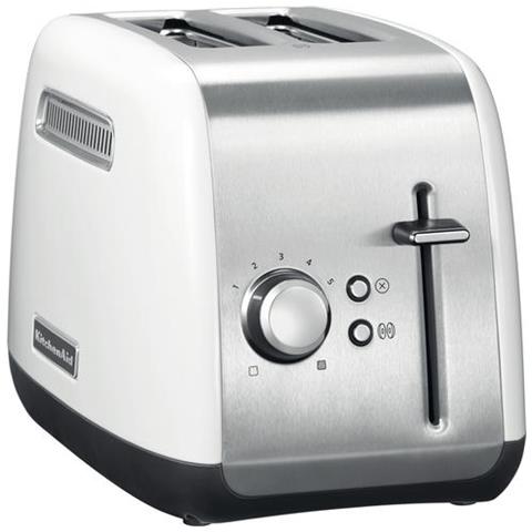 5KMT2115EWH 5 2 fetta /e 1100 W Acciaio inox, Bianco - Foto 1