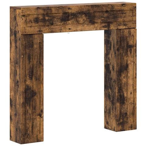 Cornice per camino Rovere Fumo 102 x 18 x 100,5 cm - Foto 1