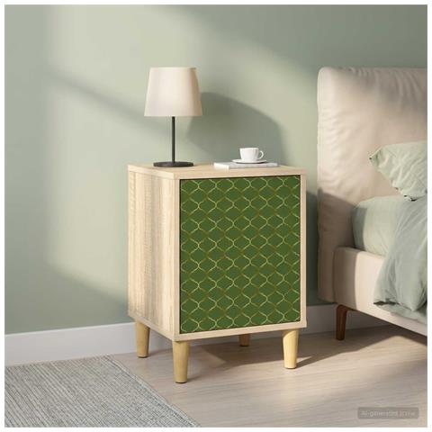 Armadio da Notte GELEEN 2 pz Rovere Sonoma 36 x 33 x 50 cm - Foto 2