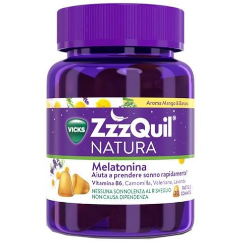 Zzzquil Natura Mango & Banana 30 Pastiglie Gommose - Foto 1