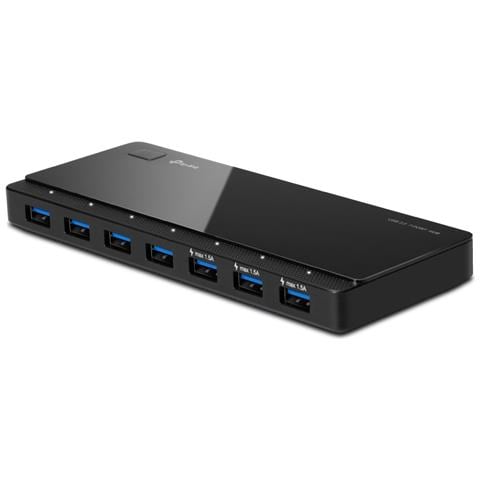 UH700 hub di interfaccia USB 3.2 Gen 1 (3.1 Gen 1) Micro-B 5000 Mbit /s Nero - Foto 1
