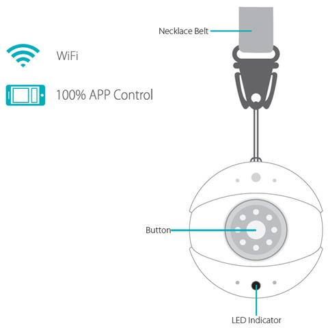 BOTTONE SOS ATLANTIS A13-A750-PB Premendo il tasto S. O. S. si attiva immediatamente l'allarme dell'unità centrale / sirena - Foto 2