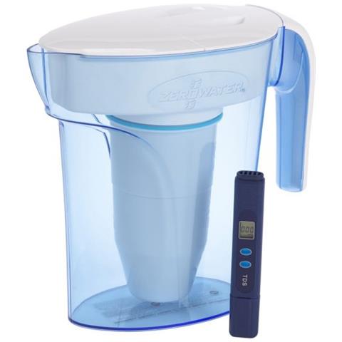 7 Cup Ready To Pour Waterfiltration Pitcher With Free Tds Meter - Zp-007rp - Foto 1