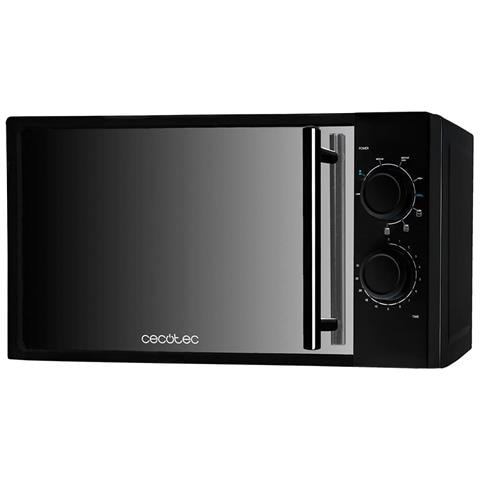 Cecotec 01368 Forno Microonde con Grill Capacità 20 L Potenza 700 W Colore Nero Cecotec 01368 Forno Microonde con Grill Capacità 20 L Potenza 700 W Colore Nero