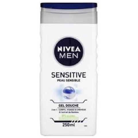 Men Gel Doccia Sensitive Pelle Sensibile 3en1 - Foto 1