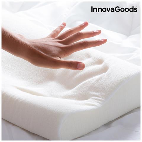 Cuscino in Memory Foam Cervicale, Bianco, Taglia Unica - Foto 2