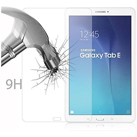 Pellicola Di Armatura Compatibile Con Samsung Galaxy Tab E (9.7 Zoll) In Elevata Trasparenza - Vetro Temperato (tempered) Di Protezione Del Display In Durezza 9h Con 3d Touch - Foto 2