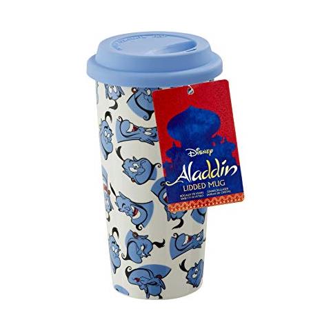 lidded Aladdin Genie Tazzamodello Porcellana Multicolore 16 Once - Foto 1