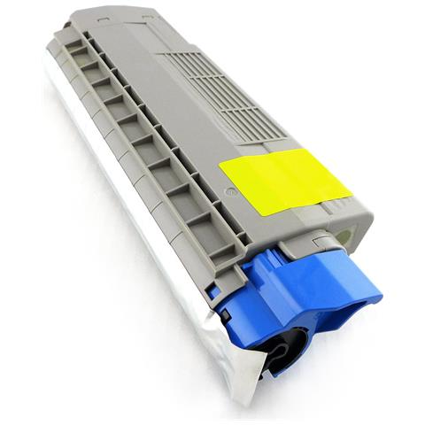 Toner Giallo 6000 Pagine Sostituisce Oki 44315305 Toner Per Oki C610dm, C610 - Foto 5