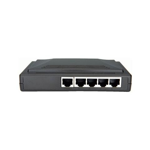 RS-105D 5-Port 10/100 Switch, No gestito, automaticly learning, automaticly update, Fast Ethernet, 140 x 85 x 30 mm, Cablato, External - Foto 2