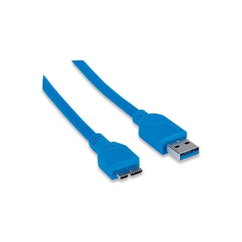 Cavo USB 3.0 SuperSpeed 1 m - Blu - Foto 3