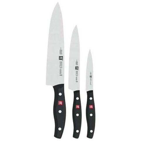 Set of knives, 13,5 cm, 42 cm, Acciaio inossidabile, Nero, Acciaio inossidabile - Foto 1